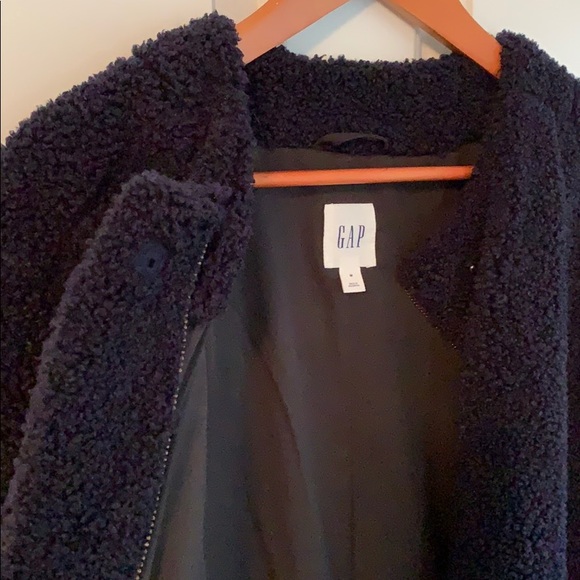 gap teddy coat